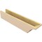 Ekena Millwork 6in. W x 6in. H x 32in. L Moab Woodgrain TimberThane Rafter Tail, Primed Tan RFTUR06X06X32MOARCPR - alternate 6